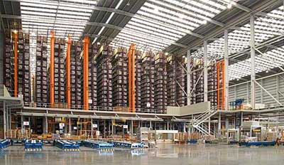 Mecalux completes the Porcelanosa Group´s logistics complex