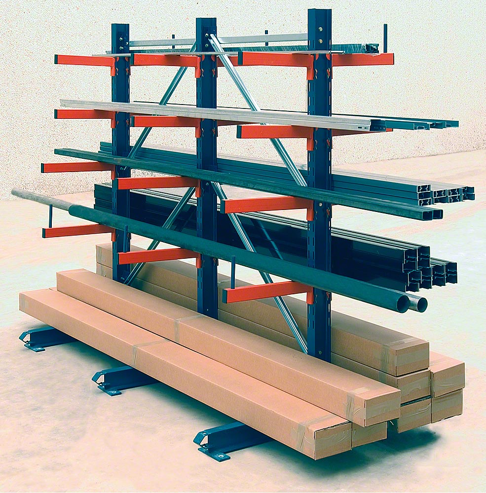 Light duty cantilever racks