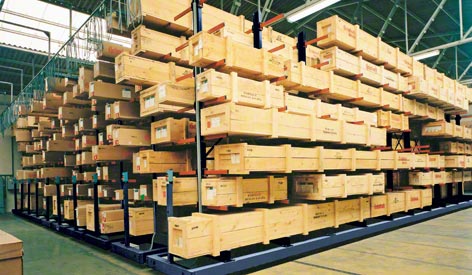 Mobile Cantilever Racking