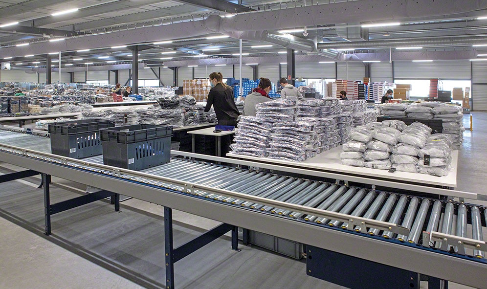 CCV stores 12,000 SKUs and manages 20,000 products a day