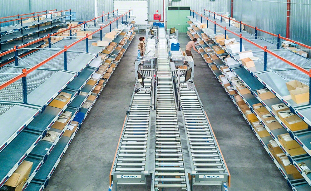 Mecalux has equipped one of the Quartermaster Corps Material Supply Centre and Depot with live storage for picking and a conveyor circuit