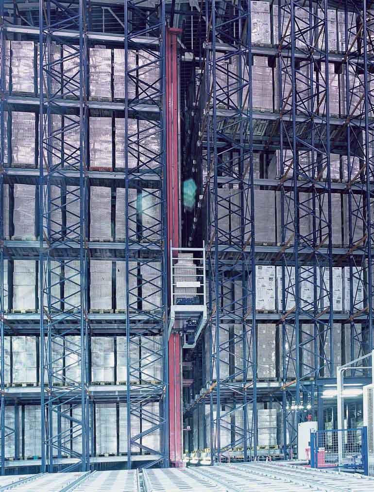 Warehouse for the manufacture of disposable tableware and articles.