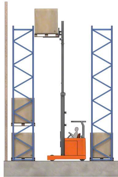 Some forklifts can raise the load above 33'