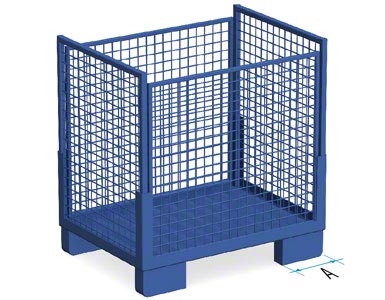 Steel container without skids (type 2)