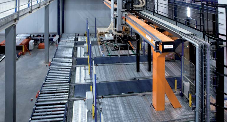 Image of a two-axis gantry robot