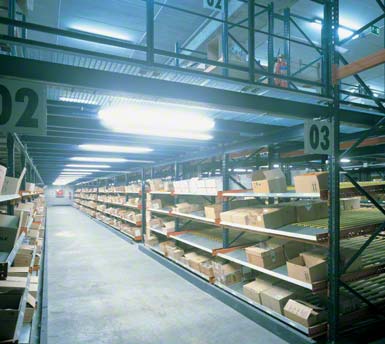 Warehouse for an airport retail company