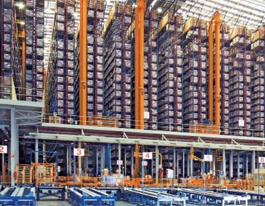 AS/RS for pallets