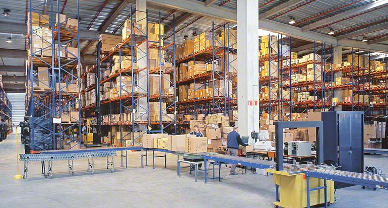 Order consolidation in the dispatch area