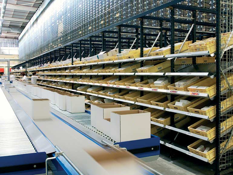 Almacén construido para empresa del sector farmacéutico.