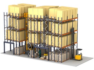 The efficient picking system in the LDC logistics centre The efficient picking system in the LDC logistics centre