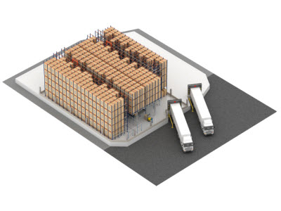 Automatic Pallet Shuttle and stacker crane are the ‘Icing on the cake’ at Pastelaria e Confeitaria Rolo