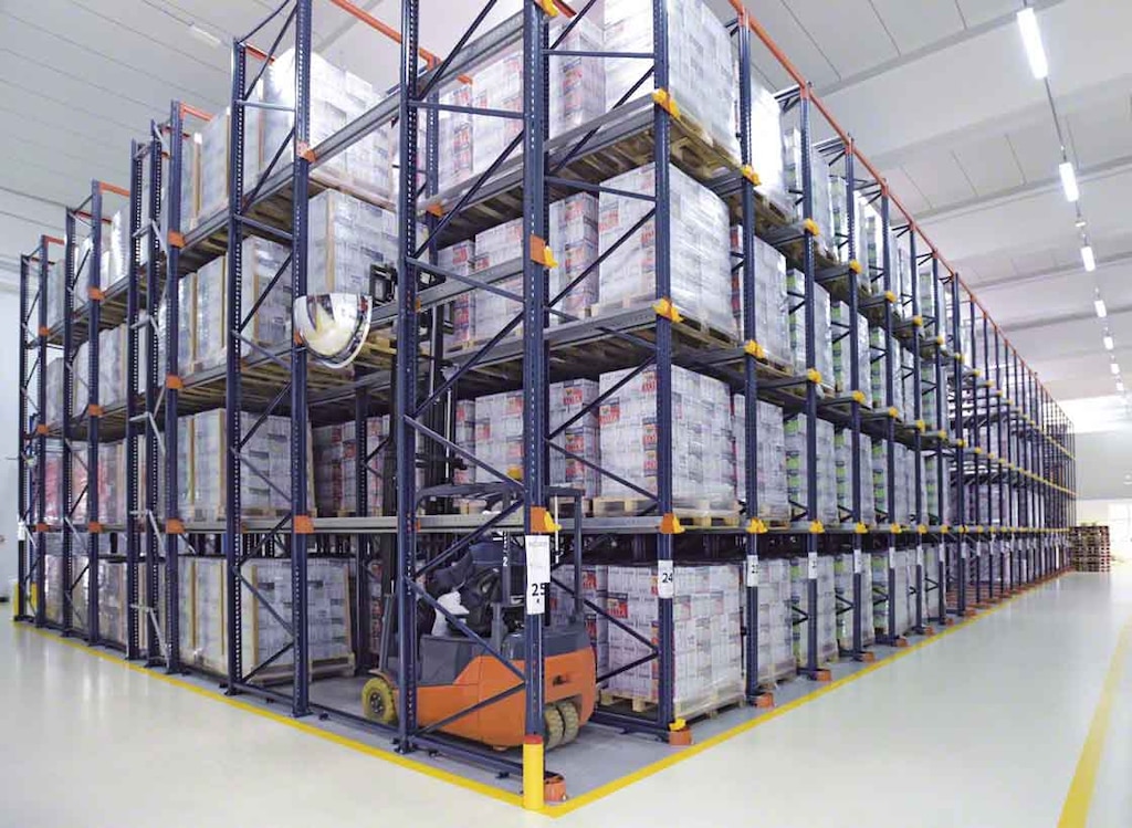 Drive-in racking is the simplest high-density storage solution