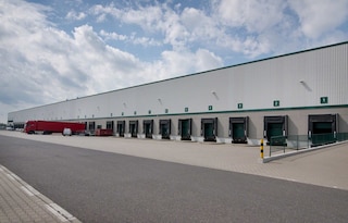 A distribution center is a logistics facility focused on goods receipt and dispatch processes