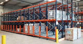 Oppermann reorganises the operation of its warehouse with push-back racking with rollers