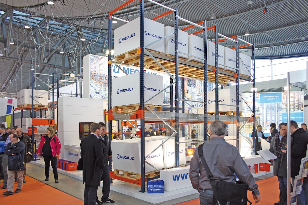 Stand Mecalux feria Logimat