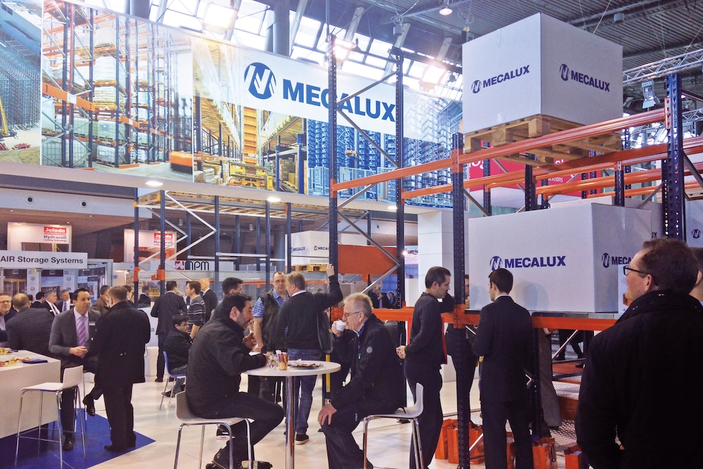 Stand Mecalux feria Logimat