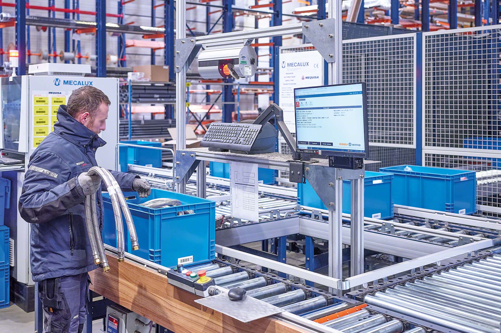 MEQUISA automates the storage of small items MEQUISA automates the storage of small items