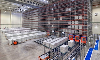 Automated Pallet Shuttle at Herba Ricemills (Ebro Foods) warehouse