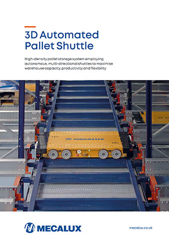 3D Automated Pallet Shuttle