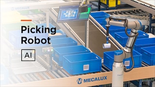 Mecalux launches an AI-driven robotic order picking system with Siemens’ technology