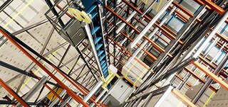 Lifts move the shuttles cars between levels Lifts move the shuttles cars between levels