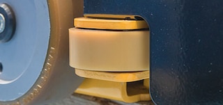 The 4-Way shuttle has 6 channel guide wheels
