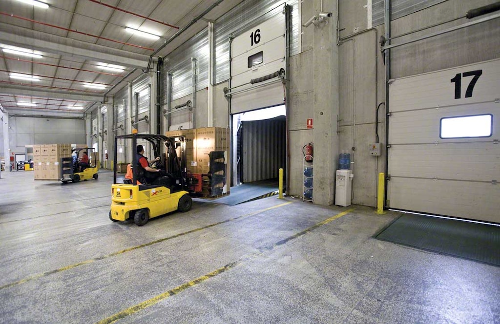 Dispatch is the last process a product goes through before leaving the warehouse