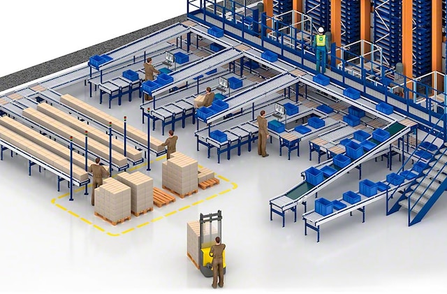 Carton conveyors ensure a continuous flow of goods