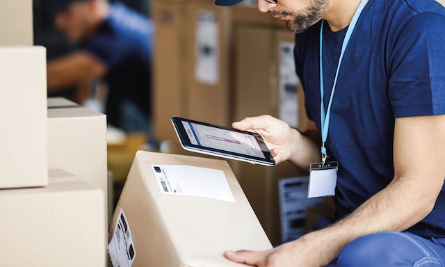 IRIS operators prepare orders with RF scanners IRIS operators prepare orders with RF scanners