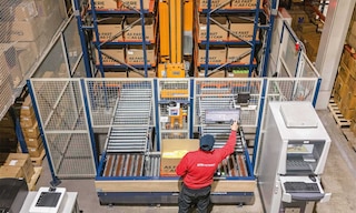 Get Impressed streamlines warehouse operations with a miniload system near Turin