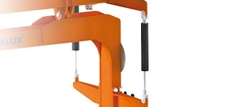 Hydraulic buffers provide stability to the movement of the trolleys Hydraulic buffers provide stability to the movement of the trolleys