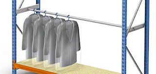 Hanger tubes are used to store hanging products Hanger tubes are used to store hanging products