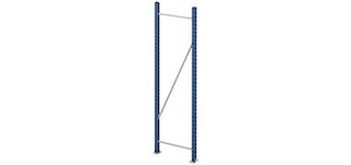 Frames consist of uprights and diagonal braces Frames consist of uprights and diagonal braces