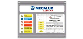 Safe load warning notices identify the technical characteristics of M7 heavy duty racks Safe load warning notices identify the technical characteristics of M7 heavy duty racks