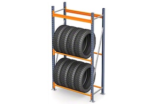 M7 racks with levels formed solely by beams M7 racks with levels formed solely by beams