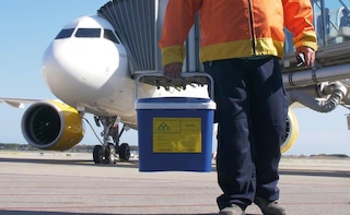 Several airlines transport organs onboard free of charge