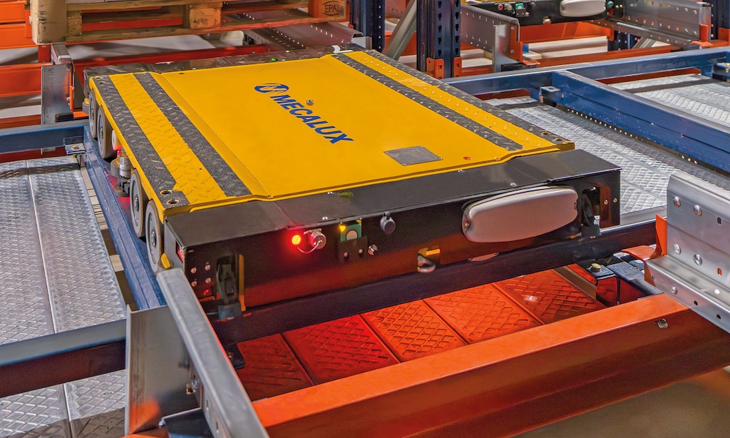 New automated GBS warehouse in France managing 650 speciality beer SKUs with the 3D Automated Pallet Shuttle