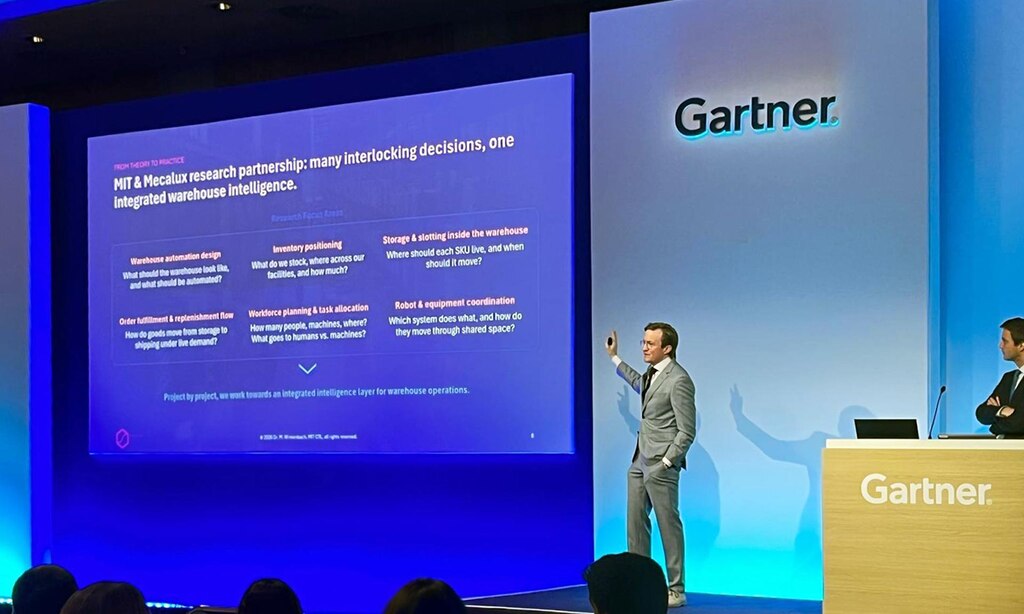 Matthias Winkenbach, Director of the MIT Intelligent Logistics Systems Lab, at Gartner Supply Chain Symposium/Xpo 2026 in Barcelona