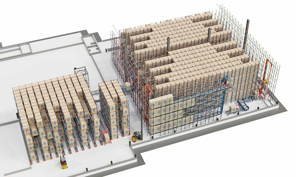 Melvit's new automated warehouse for rolled oats in Poland
