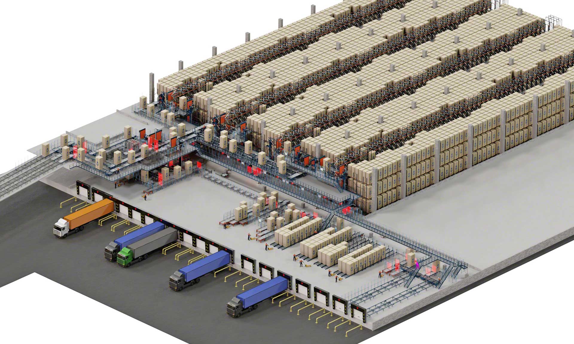 PepsiCo modernises its Belgian crisp factory warehouse