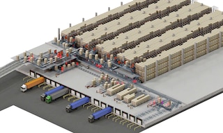 PepsiCo modernises its Belgian crisp factory warehouse