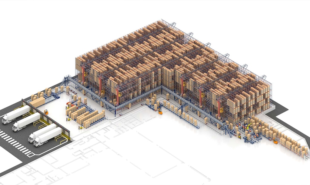 PepsiCo’s new AS/RS in Poland outfitted with Mecalux solutions