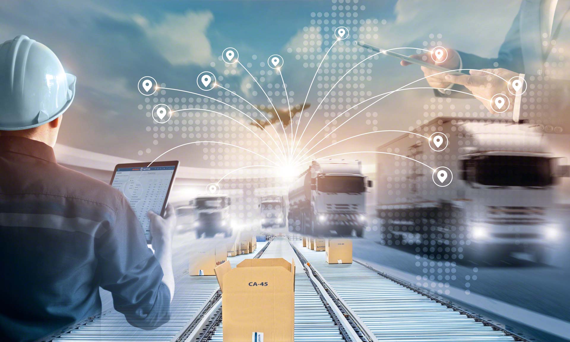Software for easily syncing the warehouse with carriers Software for easily syncing the warehouse with carriers