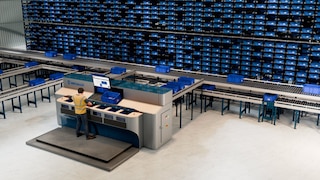 High-performance pick stations are ergonomic workstations