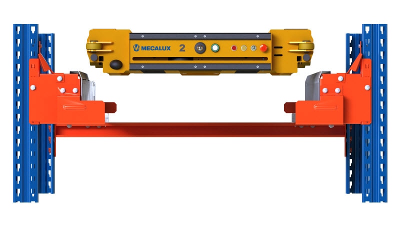 The Pallet Shuttle system and Easy WMS in the WISAG warehouse in Germany