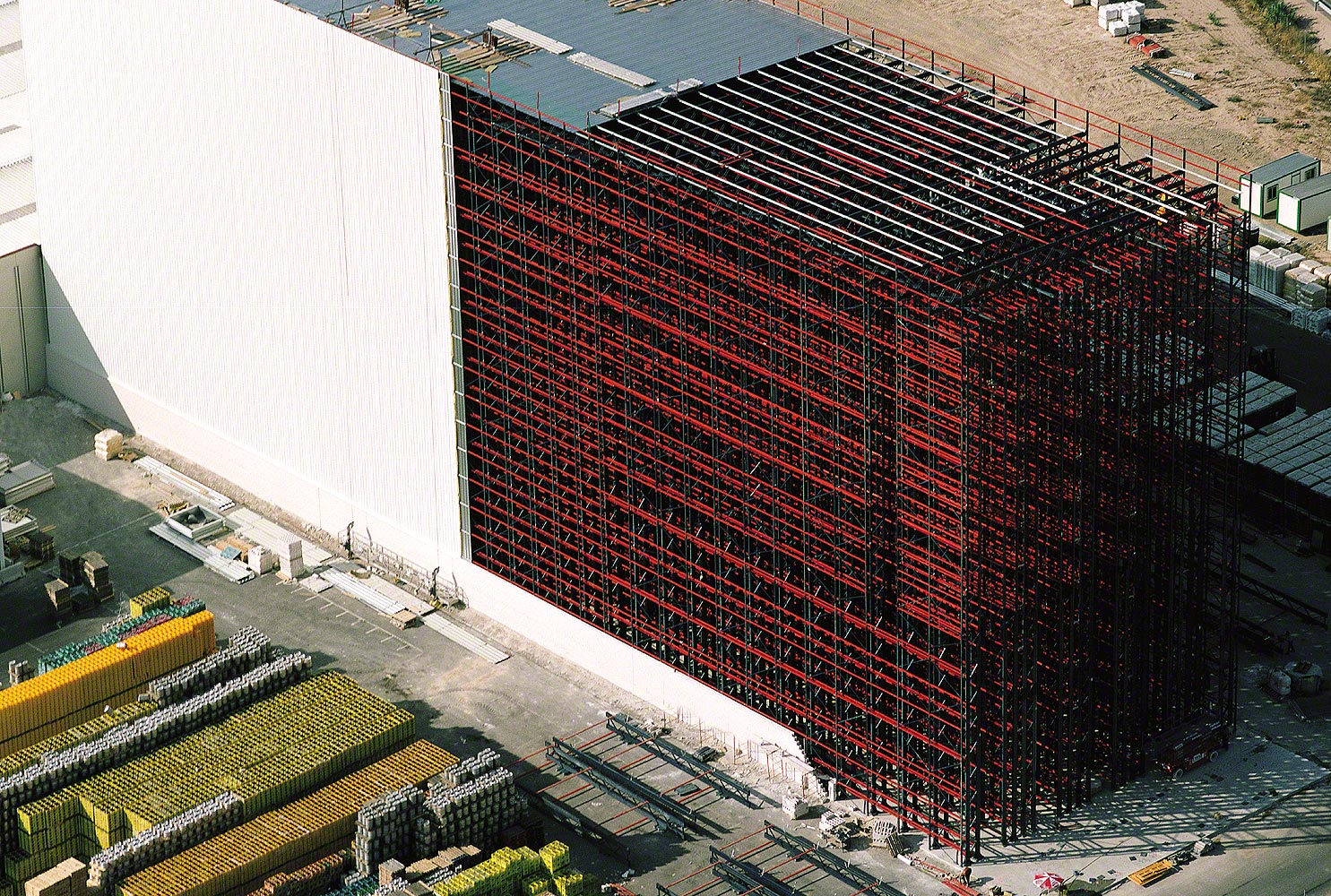 Clad-rack warehouses