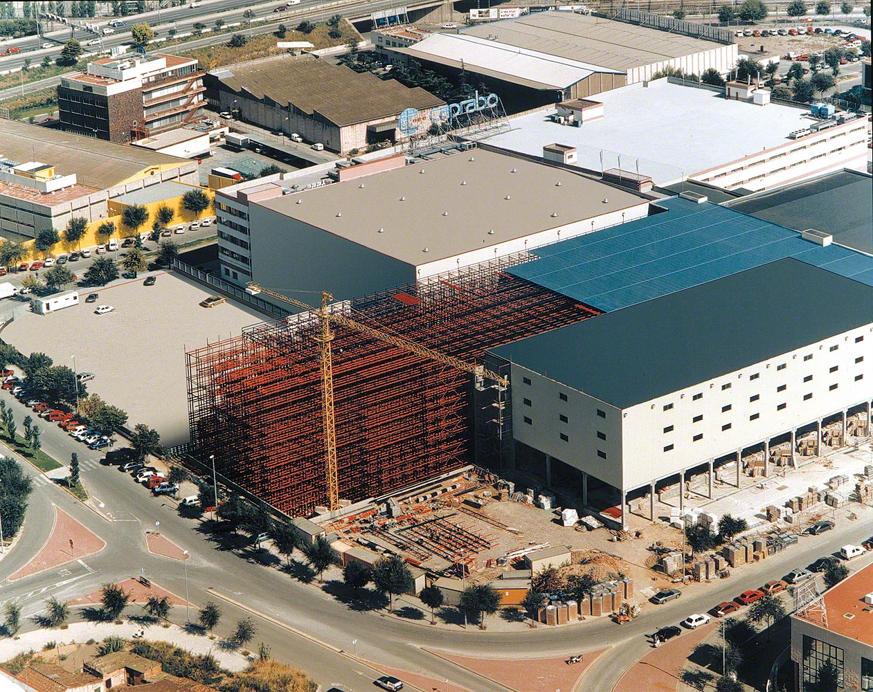 Clad-rack warehouses