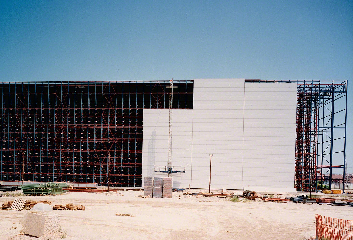 Clad-rack warehouses