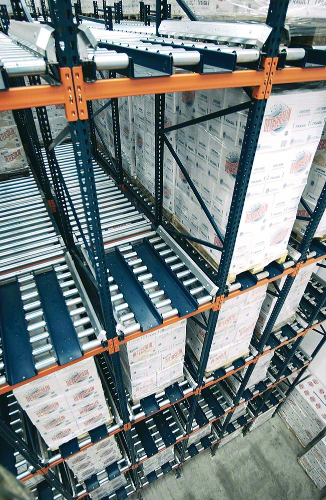 Live Pallet Racking Fifo Pallet Live Storage Uk 7152