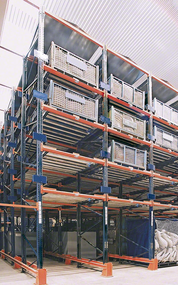 Live pallet racking